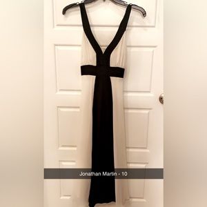 Dress. Black and white